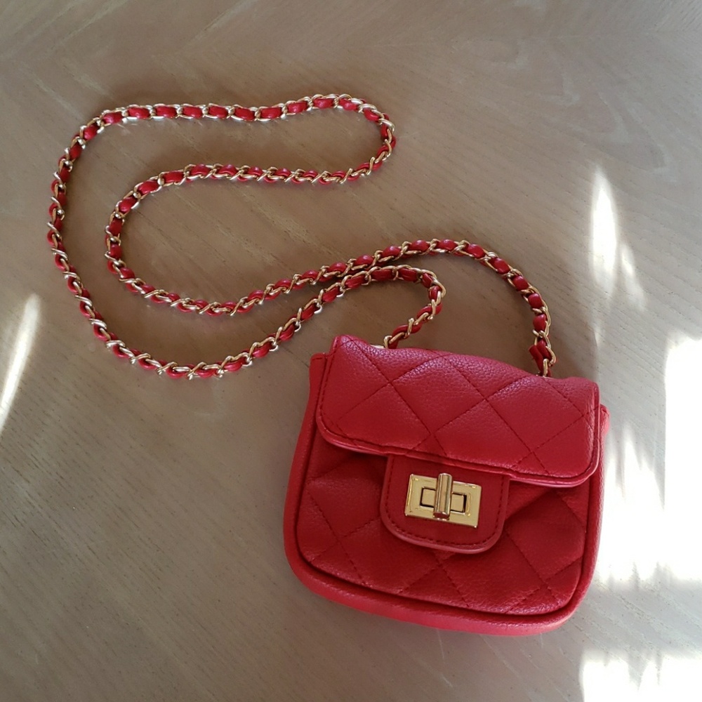 Red tiny purse